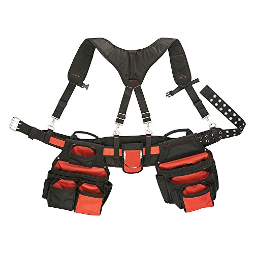 Milwaukee 30-53-Inch 24-Pocket Suspension Rig Contractor Work Bel...