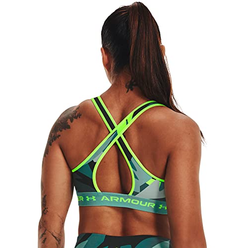 Image of Under Armour Cross-Back Mid Impact Bra