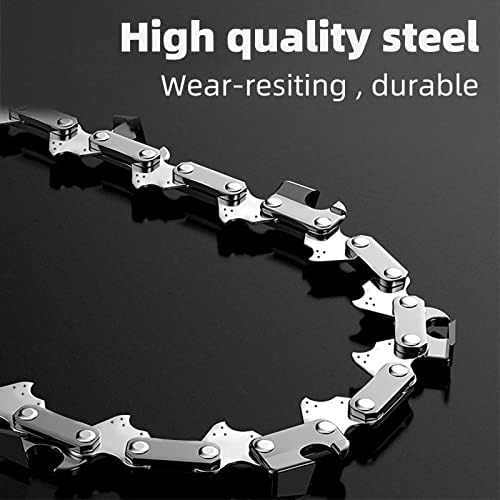 2 Pack 16 Inch Chainsaw Chain 56 Drive Links .050" Gauge, 3/8" Pitch, 16" Replacement Chain Low-Kickback Chainsaw Chains Compatible with Craftsman, Echo, Homelite, Poulan and More — view 3
