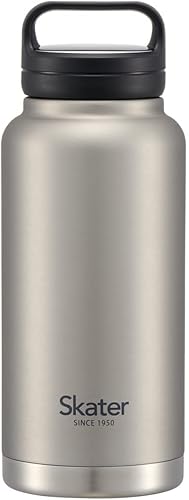 Miniatura 14 de Skater STSC12-A - Botella de acero inoxidable con aislamiento térmico, 42.2 fl oz (40.6 fl oz) con mango de tornillo, color negro Skater