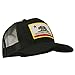 e4Hats.com California State Flag Patched Twill Mesh Cap - Black OSFM