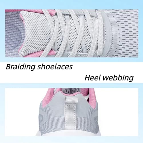 Men's and Women's Spring & Autumn Fly-Woven Breathable Soft-Soled Lightweight Versatile Casual Running Shoes4