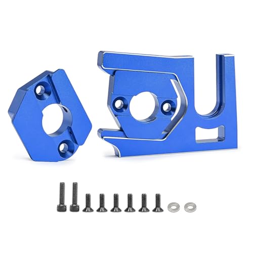 RC Car Accessories for Arrma for Talion for Outcast for Typhon 1/8 Metal Quick Release Motor Mount RC Car Upgrade Parts(Blue)