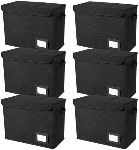 Caixa de armazenamento de quadrinhos, caixa de quadrinhos preta d...