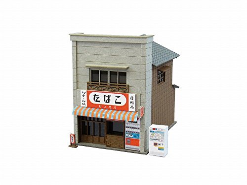 Kit Miniatuart Tobacconist 1/150 en papier découpé laser haute précision