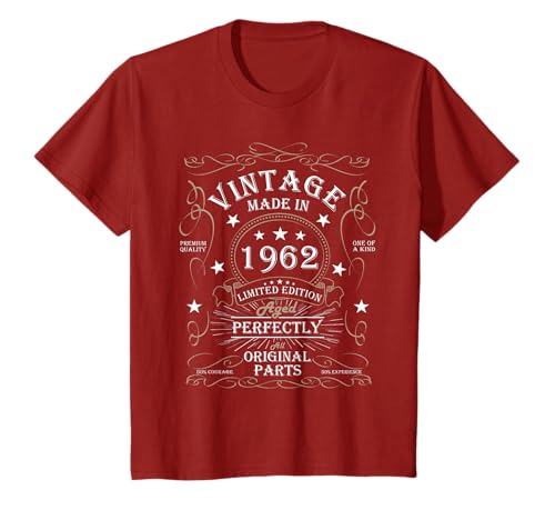 Questo gadget di compleanno retrò con parti originali in edizione limitata vintage realizzate nel 1962 è un fantastico regalo per qualsiasi festa di compleanno.