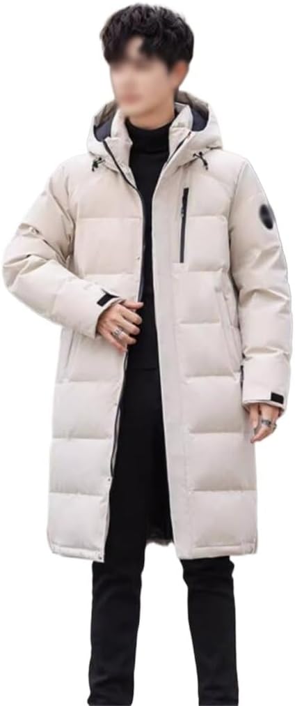 VIDI Charge Coat College Students Padded Jacket Down Male Long Popular Logo Winter