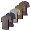 Marbled Charcoal/Light Heather Grey/Green