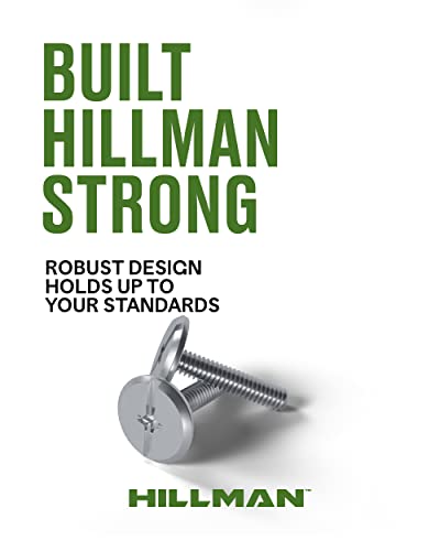 Hillman Group Combo Sidewalk Bolt, Hurricane Hardware, 100 Pieces, Rust-Resistant, Durable, Truss Head, (1/4" X 1-1/2" Xl Pak) Stainless Steel (831493) #TOP1