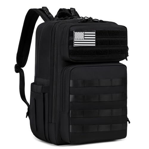 LORADI Dad Diaper Bag with Insulated Pockets, Stroller Clips and Luggage Sleeve for Travel, Large...