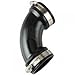 WORLDWIDE SOURCING QL-400 Qwik Elbow, 90 Deg, 4 in, PVC