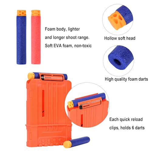 LUUFAN Taktisches Weste-Set für NERF-Waffen mit Nachladeklips, Nachfüll-Darts, Handgelenkband, taktischer Schutzbrille und Dartgürteln als Geschenk zum Geburtstag, Erntedankfest oder Weihnachten