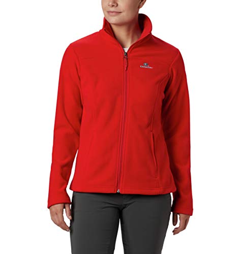 PGロゴ 赤ジャケット レディース Columbia NCAA Georgia Bulldogs Women's Give and Go II Full Zip
