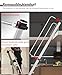 EXCLURA Attic Aluminum Escape Loft Stairs, Attic Egress Wall Ladder with 5 1/4