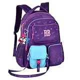 Mochila Costas Rebecca Bonbon Urban Mix 2 Em 1 Resistente Feminina Escolar (Roxo)