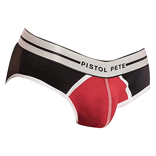 Mens Sports Sheer Back Brief Underpants Micro Pouch Low Waist Thong Underwear