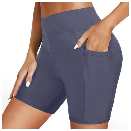 Genérico Pantalones Cortos De Traje De BañO para Mujer Pantalones Cortos Deportivos De Secado RáPido Pantalones Cortos Bikini Mujer Top Brillo Bragas Mujer Algodon Sin Costuras