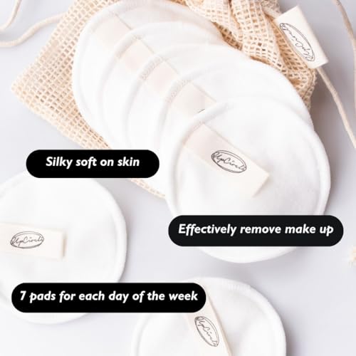 UpCircle Eco-Friendly Reusable Makeup Remover Pads - 7pcs - Image 2