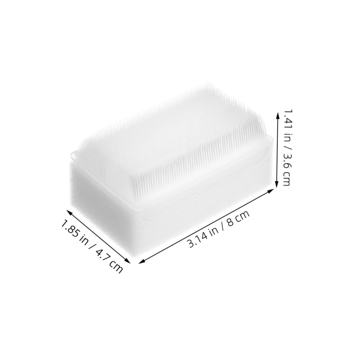 OSALADI 5 Series Dispositivo De Entrenamiento Sensorial Enfocar Pequeño Bath Cepillo Sensorial Para Cepillo Wilbarger El Plastico 4 Piezas X 5