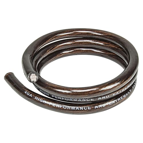 tomzz Audio 5500-022 20qmm Verstärker Endstufen Amplifier Anschluss Set inkl. Sicherungshalter Cinchkabel Kabelschuhe und Sicherung CCA