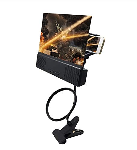 Ihre ideale Wahl, genießen Sie einfach das Leben Hohe Qualität L2 12,0-Zoll-Universal-faltbare Handy-Schirm-Lupe mit Bluetooth-Lautsprechern, ohne