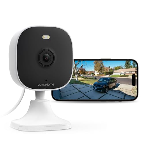 4MP Cameras for Home Security with Audio and Video, Outdoor