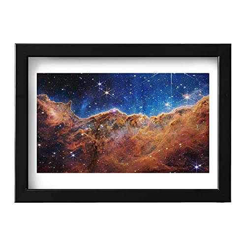 NASA James Webb Télescope Carina Nebula petit poster mat astronomie