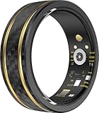 findtime Smart Ring Heart Rate Monitor Blood Pressure Ring Sleep Tracker Blood Oxygen Fitness Tracker Pedometer Step Counter Calories Fitness Ring Waterproof Health Smart Rings for Men Women