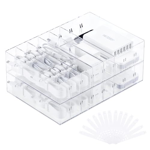 FRETONBA Cable Charger Organizer Box Review: Declutter Your Space!