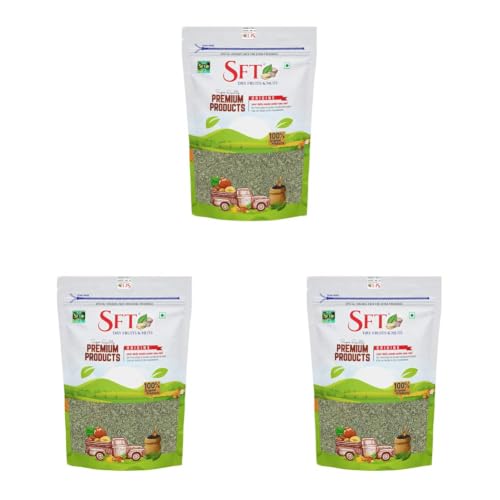 Image of SFT Fennel Seeds Scented Mouth Freshner (Baarik Saunf) 100g (Pack of 3)