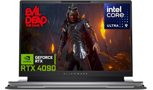 Alienware 2024 Newest X16 R2 Gaming Laptop - 16 inch QHD+ (2560 x 1600) 240Hz 3ms, NVIDIA Geforce RTX 4090, Intel Core Ultra 9 185H, 32GB RAM, 2TB SSD, Webcam, Thunderbolt, WiFi 7, Windows 11 Pro