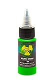 MOM'S Nuclear UV Blacklight Colors Tattoo Ink - Atomic Green UV Blacklight Ink - 1/2oz