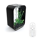 BiOrb LIFE 60L Black Aquarium Fish Tank with Multi Colour LED Lighting - Image 1
