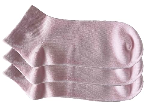 Image of Rambutan Comfort Seam Bamboo Ankle Socks - Soft Socks for School & Daily Wear, Youth & Adult Sizes (3 Pack)