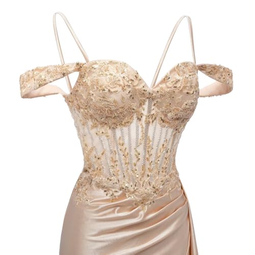 SEIM Sparkly Off The Shoulder Homecoming Dresses for Teens Tight Satin Lace Applique Cocktail Party Gowns4