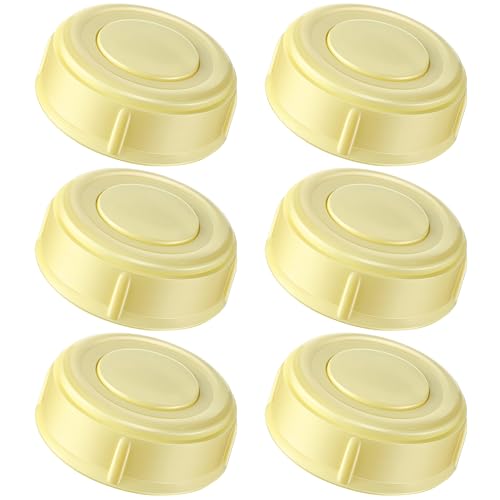 Image of Dreyoo 4 Pack Nipple Rings Compatible with Medela Baby 5oz & 8oz Plastic & Glass Bottles, Collar Rings Compatible with Medela Breast Milk Collection and Storage Bottles, No Leak or Spill