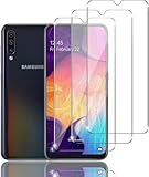 Jinyunlai Panzer Schutz Glas für Samsung Galaxy A50 für Panzerglas, HD Displayschutzfolie, 9H Härte Schutzglas Schutzfolie, Frei von Kratzern, Ultra-klar Panzerfolie für Samsung Galaxy A50-3 Stück