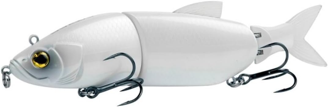 SHIMANO Unisex Adult Lure Yasei Soul Swim S-230 mm Pearl White Sporting Goods, Multicoloured, One Size