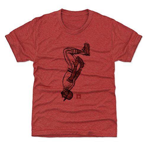 500 LEVEL Ozzie Smith Kids Shirt - Ozzie Smith Sketch Backflip