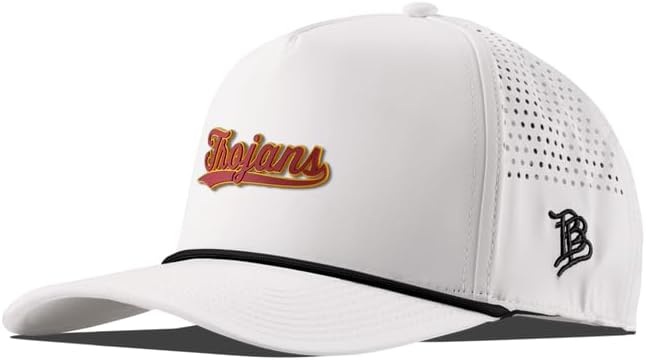 Branded Bills Officially Licensed NCAA x Curved 5-Panel Script College Collection PVC