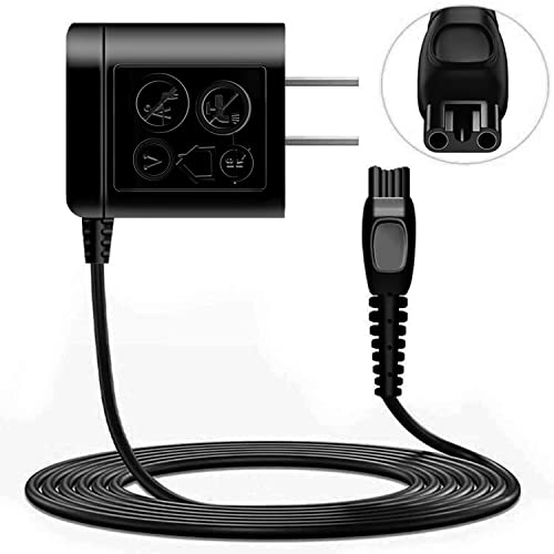 Cargador para Andis TS-1 TS-2 17150 17165 17200 Foil Shaver Wall Cable de fuente de alimentación Cover