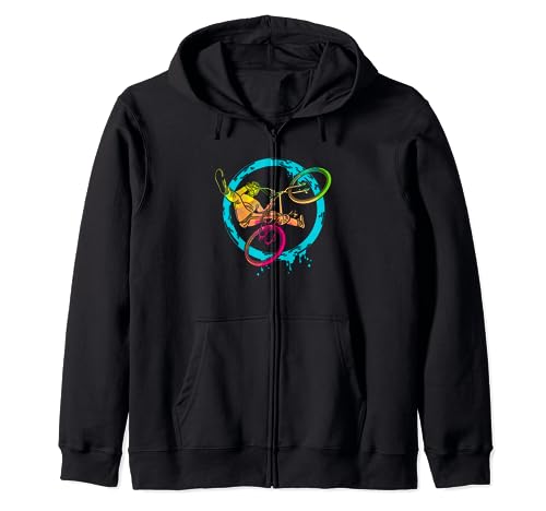 Ciclista Biker | Ciclismo Bicicleta MBX MTB | Ciclista Sudadera con Capucha
