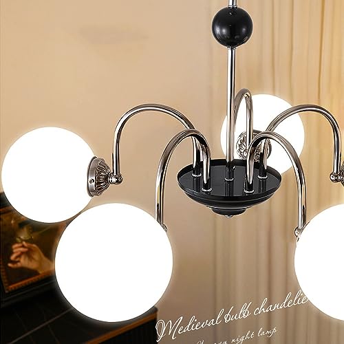 Chandelier globe 3-Light lustre suspendu Sputnik moderne