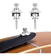 Blocco Cinghia Chitarra In Metallo - 2 Pezzi, Antiscivolo, Per Chitarra Elettrica E Classica - Foto 4