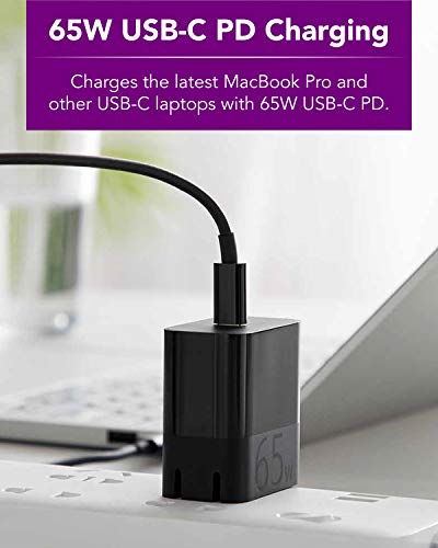 ZMI-zPower-Turbo-65W-USB-C-PD-Laptop-Charger-Power-Adapter-Compatible-with-Laptops-Chargeable-via-USB-C-Not-Compatible-with-Legacy-Models-with-Barrel-Charging-Ports-Black