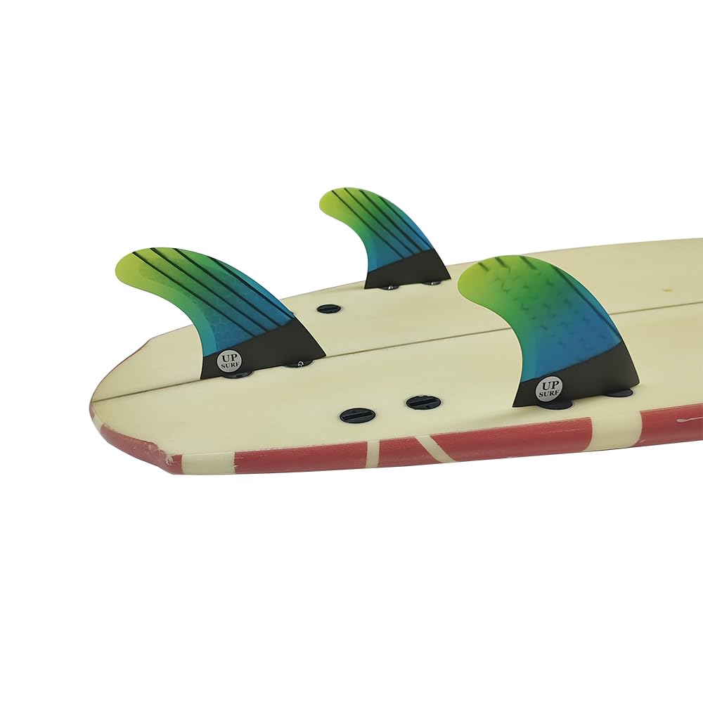 Planche De Surf Double Tabs Fins 3 Palmes Fibre De Verre Le Surf Fins Rayon De Miel Thruster Set