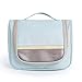 Produktbild Reise Kulturtasche Extra Large Capacity Hanging Kulturbeutel for Männer und Frauen, tragbare Badezimmer Dusche Tasche, Sturdy Haken Make-up-Tasche Kulturbeutel Reise Kulturtasche ( Color : Blue )