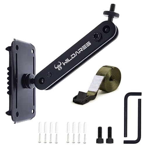 WILDARES Trail Camera Mounting Bracket, Nylon & Metal, Black