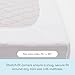 Newton Baby Waterproof MINI Crib Mattress Pad | Ultra-Breathable Quilted Layer for Comfort & Universal Fitted Skirt for Secure Fit | Machine Washable | MINI Crib Mattress Protector Pad, 1 Pack