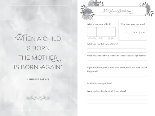 Image of Mom, I Want to Hear Your Story (Expanded Edition): A Mother's Guided Journal to Share Her Life & Her Love (Hear Your Story Books)